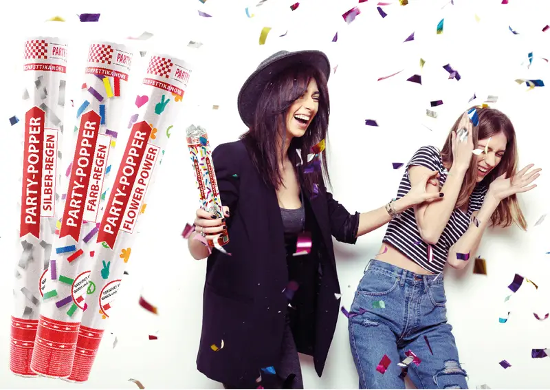 Party poppers